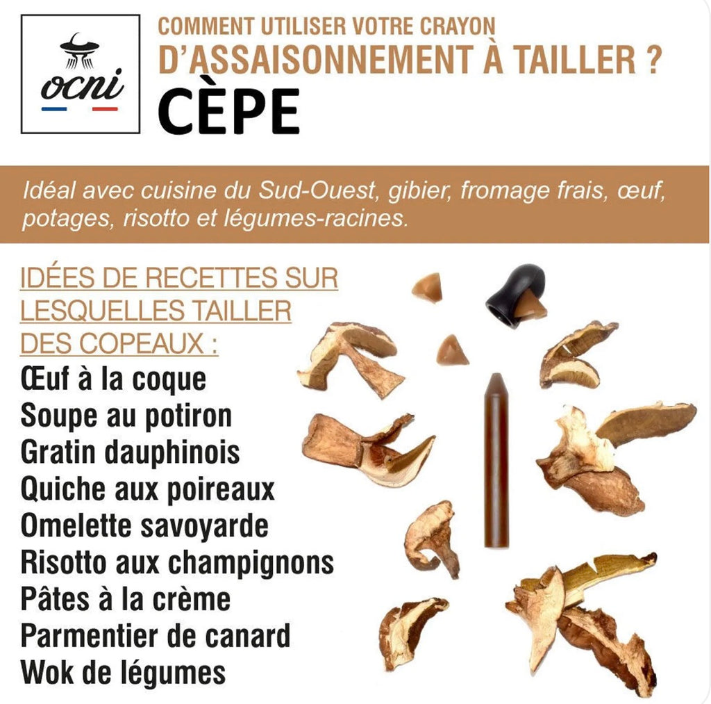 Crayon d’Assaisonnement Cèpe – OCNI Factory