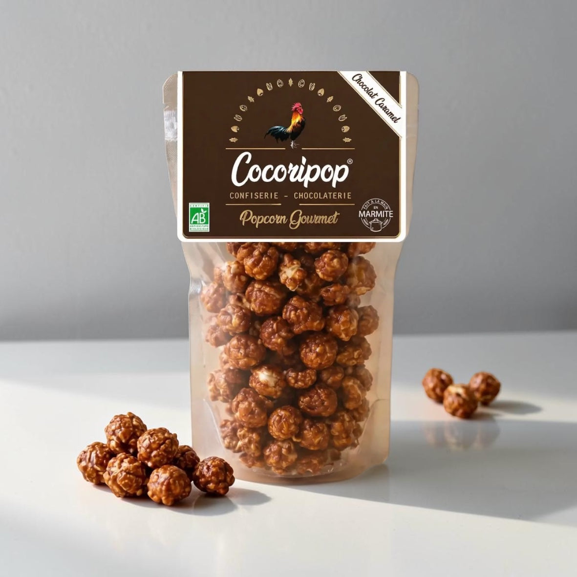Popcorn Chocolat Caramel BIO – Cocoripop