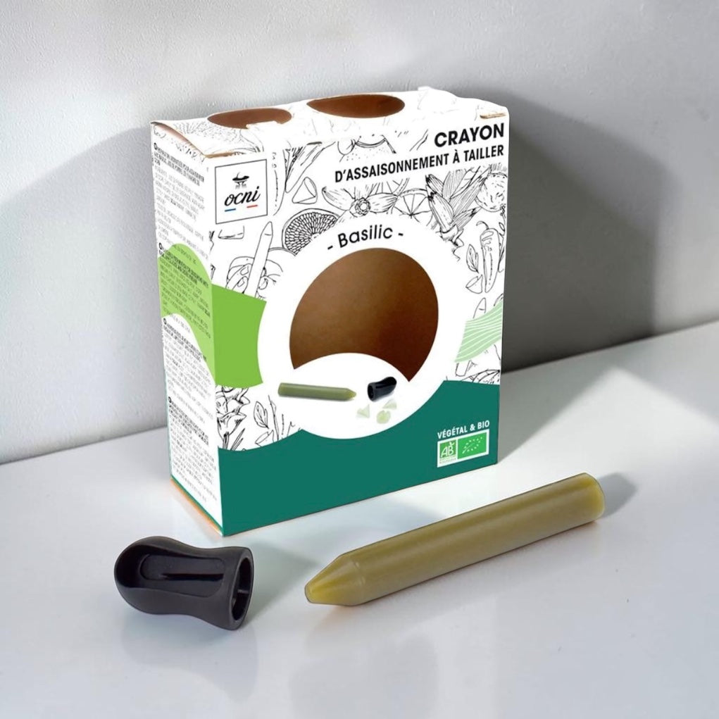 Crayon d’Assaisonnement Basilic BIO – OCNI Factory