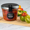 Tartare de poivrons grillés et tomates