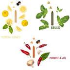 Coffret Découverte BIO – 3 Crayons d’Assaisonnement OCNI Factory