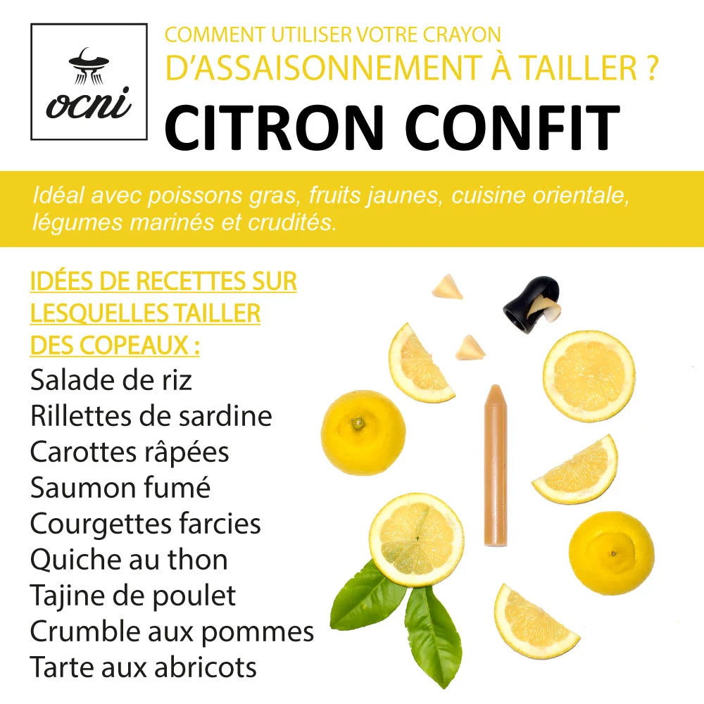 Coffret Découverte BIO – 3 Crayons d’Assaisonnement OCNI Factory