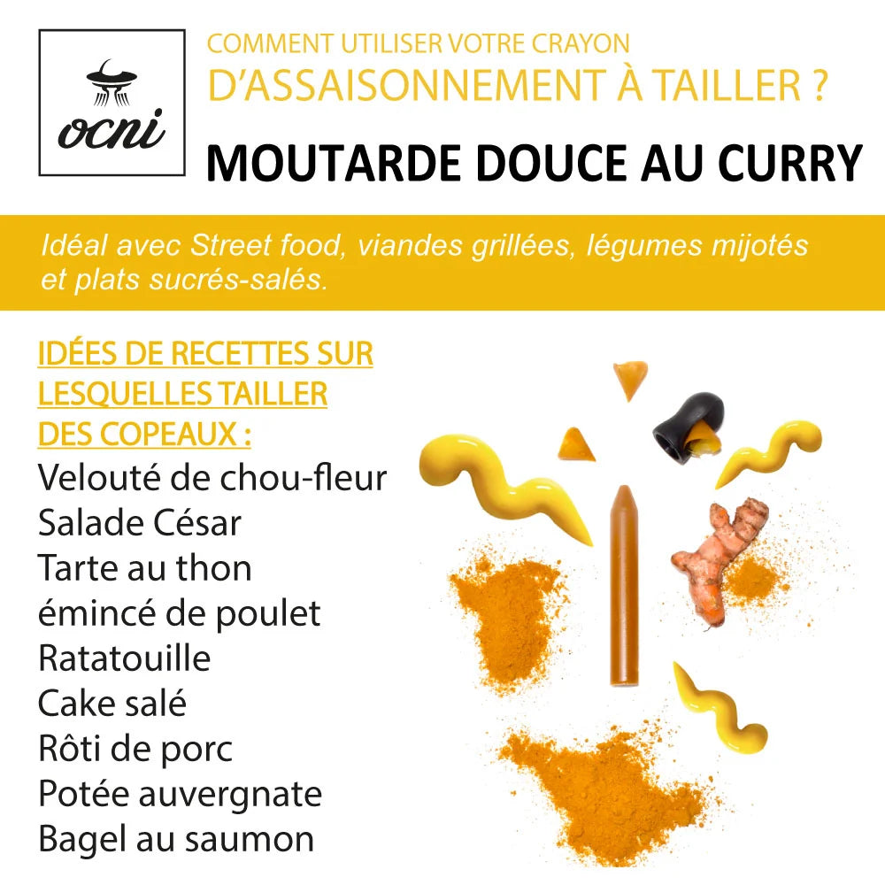 Coffret Duo Ketchup Tomate & Romarin + Moutarde Douce au Curry – OCNI
