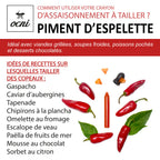 Crayon d’Assaisonnement Piment d’Espelette BIO – OCNI