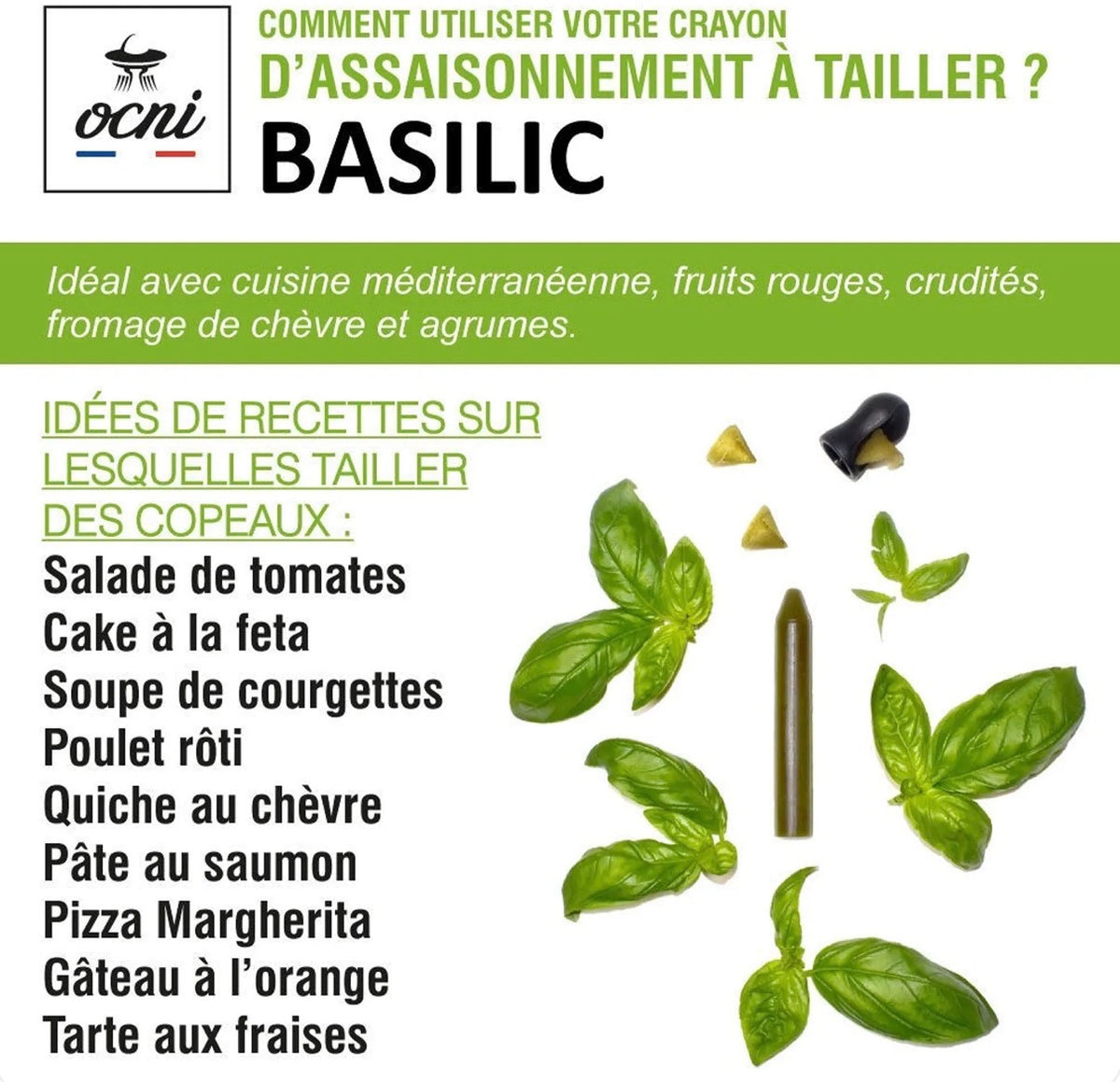 Coffret 3 Crayon à Tailler - Truffe Noire, Basilic Bio et Cèpe